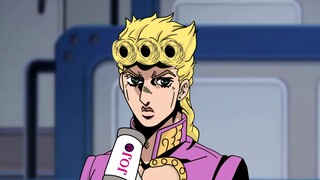 [Anime]Gambar Bermusik: Giorno Sedang Mengeringkan Rambutnya!