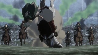 Erwin's Suicide Squad vs Beast Titan (Attack on Titan Season 3 Episode 16-17)