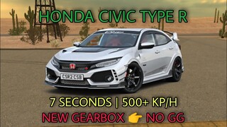 Honda civic type r new best gearbox car parking multiplayer new update 2022