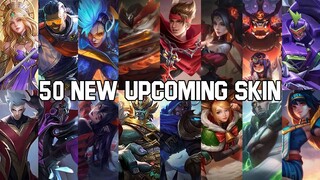 50 NEW SKIN UPCOMING MOBILE LEGENDS - Mobile Legends Bang Bang