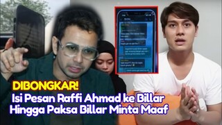 Jadi Sorotan! Isi Chat Raffi Ahmad Ke Rizky Billar Hingga Paksa Akui Kesalahan & Minta Maaf Lesti!