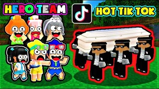 PHONG CẬN VÀ HERO TEAM 😂 ĐẠI CHIẾN SIÊU HÀI CÙNG ANH DA ĐEN KHIÊNG HÒM HOT TIK TOK TRONG MINI WORLD