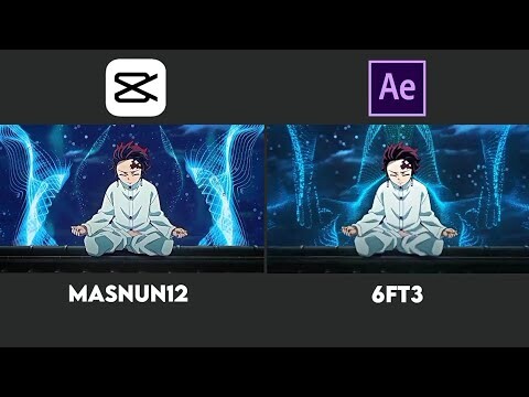 My Capcut vs After Effects - La La La - Shinobu Demon Slayer | 6ft3 Remake