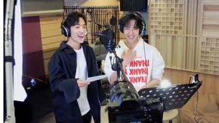 BJYX - Big surprise 🍬never seen Wuji recording BTS of Yizhan released by lyricist today