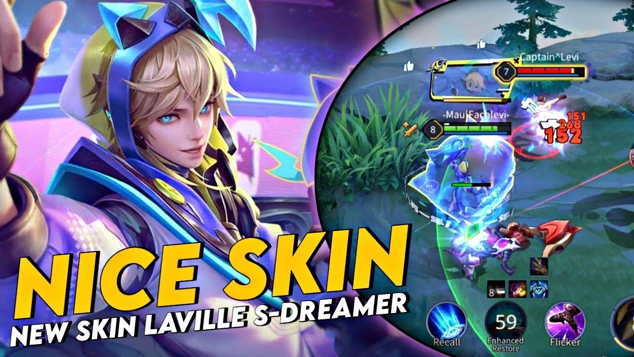 Aov Laville Dragon Lane With The New Skin Laville S Dreamer Arena Of Valor Bilibili