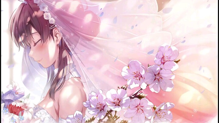 Hui He Lun juga sudah menikah! Kato Megumi, yang mengenakan gaun pengantin, membacakan lakon itu den