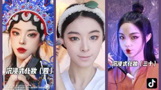 The Best Cosplay Makeup and Skincare Video Compilations |  TikTok China | Part 1