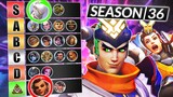 NEW SEASON 36 HEROES TIER LIST - BEST DPS, Tank and Support Picks - Overwatch Guide