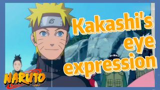 Kakashi's eye expression