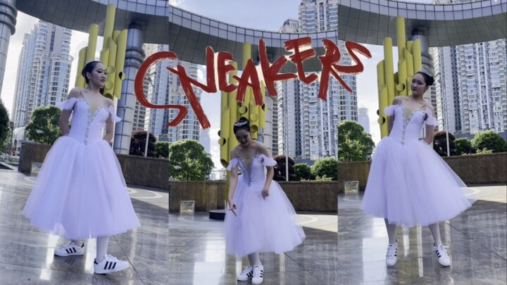 [061] When you finish your ballet performance, do you change into sneakers? How come the SNEAKERS ch