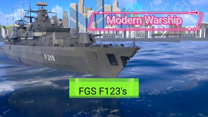 Modern Warship | FGS F123's
