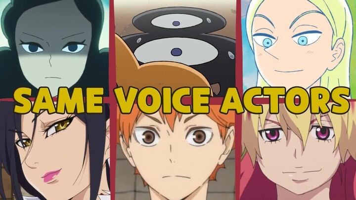 Ousama Ranking All Characters Japanese Dub Voice Actors Seiyuu Same Anime Characters
