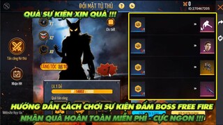 Free Fire| Hướng dẫn cách chơi sự kiện đấm trùm trong game Free Fire nhận quà cực ngon Free