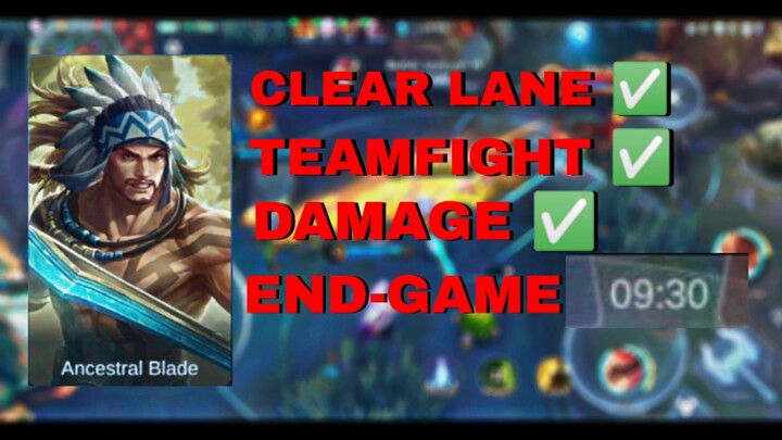 MODAL CUT LANE + OBJEKTIF BISA MENANG?? 😯 GAMEPLAY LAPU LAPU SOLO RANK 🔥