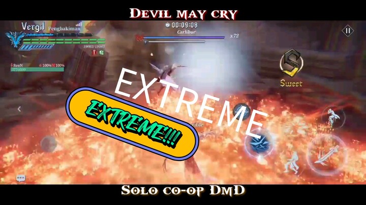 Fight alone against the DmD co-op demon king