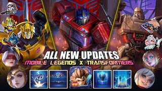 ALL NEW UPDATES - MLBB x TRANSFORMERS Cinematic Trailer - New Skin Sept 2021 #WhatsNEXT Ep.110