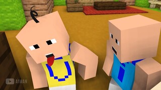 Upin & Ipin - Prangko Kesayangan Kak Ros 5 (Minecraft Animation)