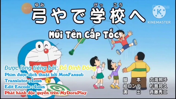 Doraemon tập 624 | Mũi tên cấp tốc | Vietsud + Lồng tiếng