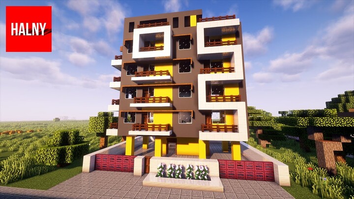 How to build an apartment building in Minecraft