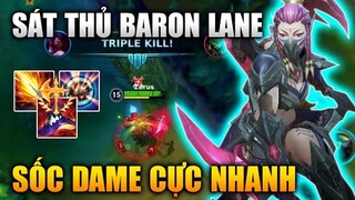 [LMHT Tốc Chiến] Akali Sát Thủ Baron Lane Sốc Dame Cực Mạnh Trong Liên Minh Tốc Chiến