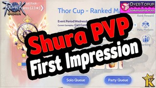 Ragnarok Origin Shura ครั้งแรกของชูร่าลุย5vs5(Dimension Drill)