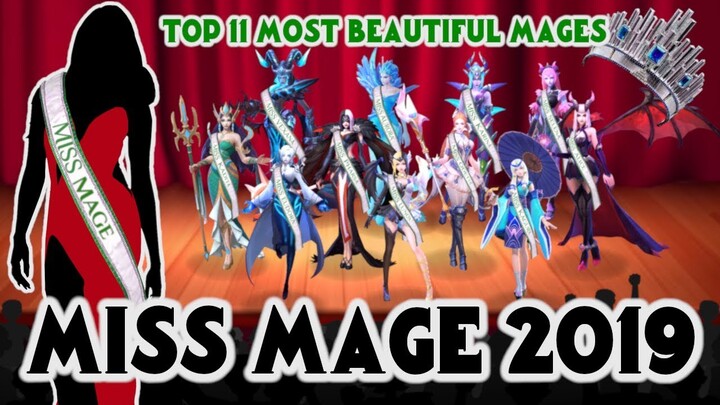 Miss Mage Beauty Pageant 2019 - Top 11 Most Beautiful Mages - Mobile Legends