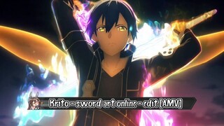 Krito - sword art online - edit [AMV]