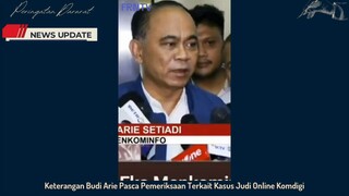 keterangan Budi Arie paska dimintai keterangan mengenai judi online