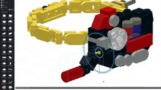 LEGO Mini Kamen Rider Bangun Pengendara Pengendara!