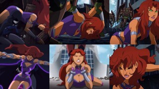 Starfire/Raven Fight Scenes