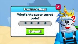 MISTERY KODE *Preston Shop* YANG Tersembunyi !! AKHIRNYA AKU TAMATKAN SEMUA AREA PET SIMULATOR 99 #2