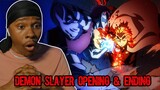Demon Slayer Season 2 Opening And Ending - REACTION!!