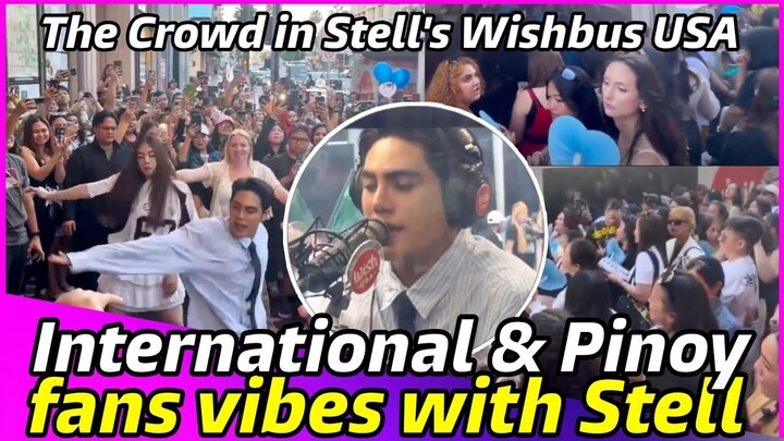 SB19 Stell ROOM Busking in Hollywood Blvd. Los Angeles for Wishbus USA!