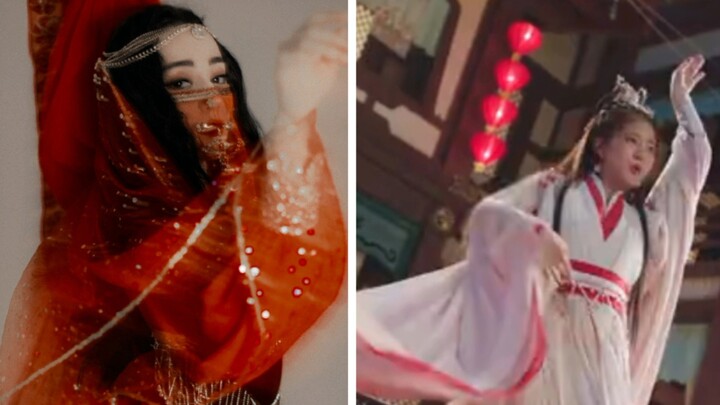 [Remix]Penari malang Zhao Lusi VS penari sempurna Dilraba