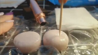 [ASMR]Squeezing DIY pimples