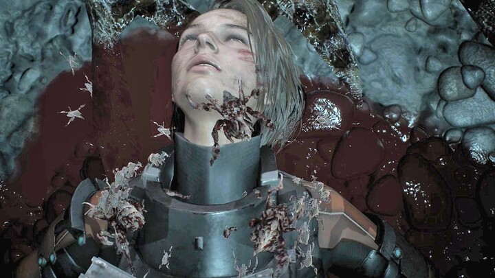 จิลล์วิศวกร Resident Evil 3 ถูกแมลงกอด