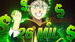 GOOD NEWS! $26 MILLION INVESTMENT! | Black Clover Mobile