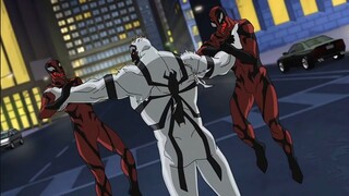 Anti Venom Vs Spider Man Vs Carnage.