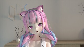 【3D/MMD/布料】粉 红 狐 狸