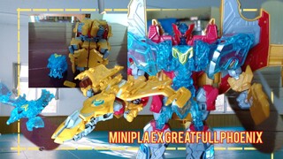 minipla greatfull phoenix เกรทฟูล ฟีนิกซ์ mashin sentai kiramaiger