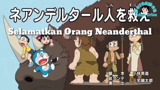 Doraemon selamatkan orang Neanderthal