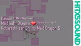 [ROM/ENG] Kanna - Maid with Dragons❤️ | Kobayashi's Dragon Maid S Chara Song