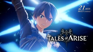 NEW Mystic Arte + Sword Art Online Collaboration Costumes & Quest in Tales of Arise!