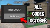 ROBLOX MURDER MYSTERY 2 ALL CODES OCTOBER 2022!