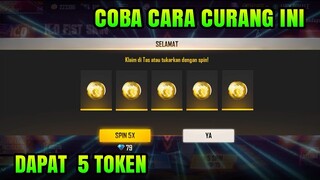 CARA MENDAPATKAN SKIN TINJU K.O FIST SKIN FREE FIRE | TRIK SPIN K.O FIST SKIN