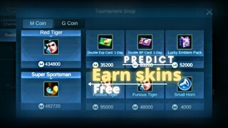 FREE PAINTED SKINS IN MLBB | M COIN PAINTED SKIN EXCHANGE SHOP | MOBILE LEGEND BANG BANG