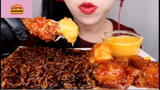 Mukbang mì tương đen #anngon