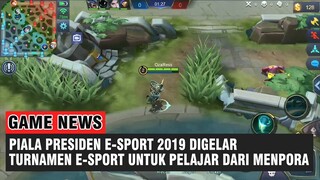 Piala Presiden E-Sport Digelar, Turnamen AOV & Free Fire Untuk Pelajar di Indonesia