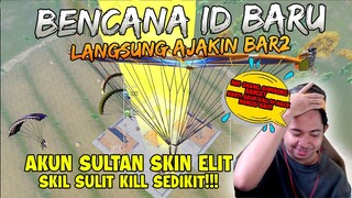 AKUN BARU YAH LANGSUNG BAR2 LAH BOSHH!! BENCANA PAKE ID BARU SKIN ELIT SKIL SULIT!!! | PUBG Mobile