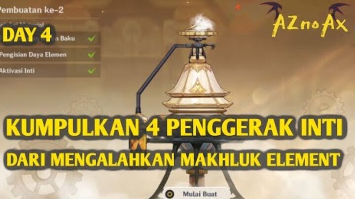 KUMPULKAN 4 PENGGERAK INTI DARI MENGALAHKAN MAKHLUK ELEMEN | GENSHIN IMPACT